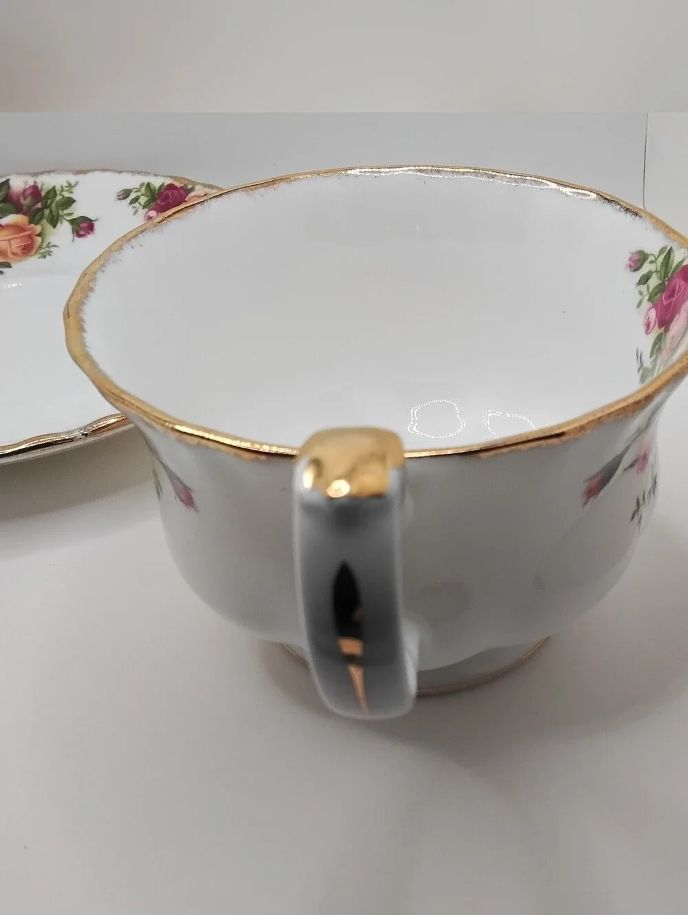 Vintage 1962 Royal Albert Old Country Roses China Tea/Coffee Cup and Saucer Set